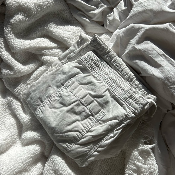 white baggy track pants - Picture 1 of 3